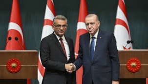 Cumhurbaşkanı Erdoğan: Kıbrıs'ta gerçekçi çözüm iki devlet