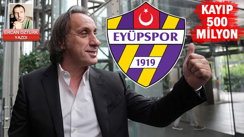 Eyüpspor Başkanı Özkaya Sayıştay'da çıktı!  Ziraat Bankasıyla servetine servet katmış