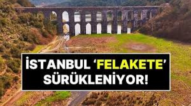 'İstanbul'un sadece 50 günlük suyu kaldı!' Ünlü profesörden felaket uyarısı