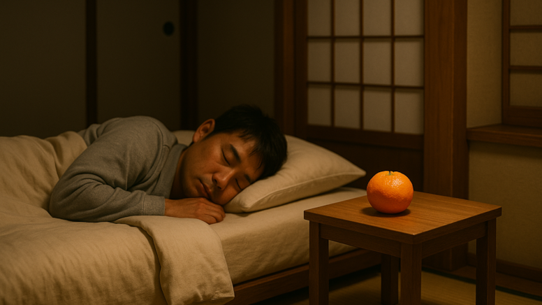Japonlar yastığının yanına mandalina koymadan uyumuyor: İşte nedeni