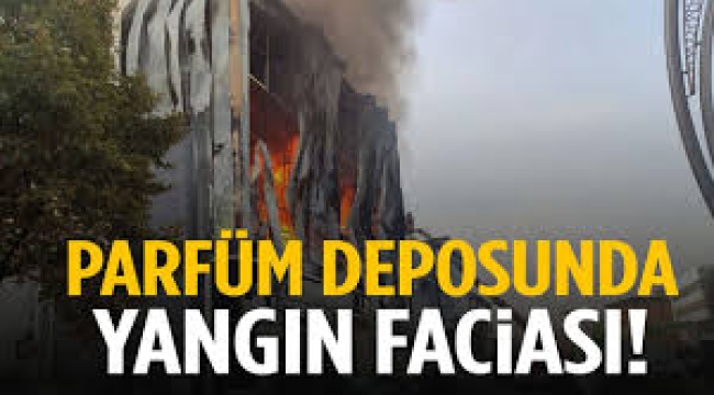 Kocaeli'nde parfüm deposunda facia! 6 kişi hayatını kaybetti!