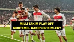 Play-off heyecanı başlıyor! Milli Takım'ın rakipleri belli oldu