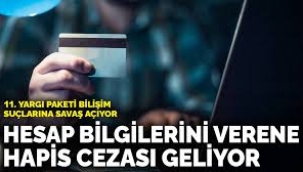 Siber suçlara hapis yolu gözüktü: Yeni yargı paketinde ceza yağacak!
