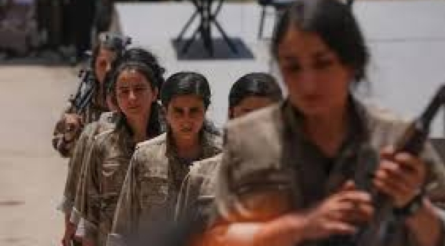 Sözde silah bırakan teröristler yıldönümlerini böyle kutladı