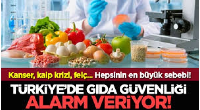Türkiye'nin gıda güvenliği alarm veriyor: 40 bin kişi zehirlendi