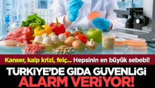 Türkiye'nin gıda güvenliği alarm veriyor: 40 bin kişi zehirlendi