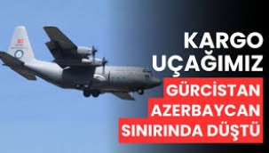 Türkiye'ye ait askerî kargo uçağı Gürcistan-Azerbaycan sınırında düştü