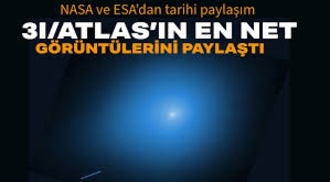 "3I/ATLAS" kuyruklu yıldızı, Dünya'ya en yakın konumundan geçti
