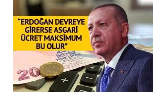Asgari ücret için sürpriz iddia: Erdoğan'ın müdahalesiyle bu rakama ulaşacak!