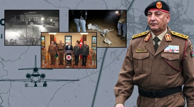 Düşen Libya askeri jetinin kara kutusu bulundu! 