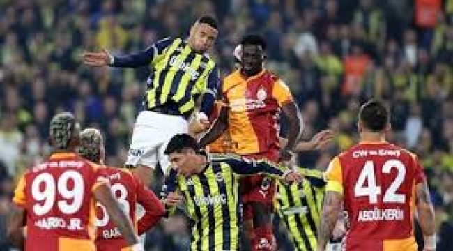 Fenerbahçe ile Galatasaray dev derbide berabere kaldı! 