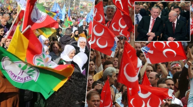 MHP 25 yılın en dip seviyesinde, DEM seçmeni iktidara yönelmiyor