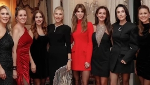 Sabancıların yeni yıl partisinde 'kız neşesi'