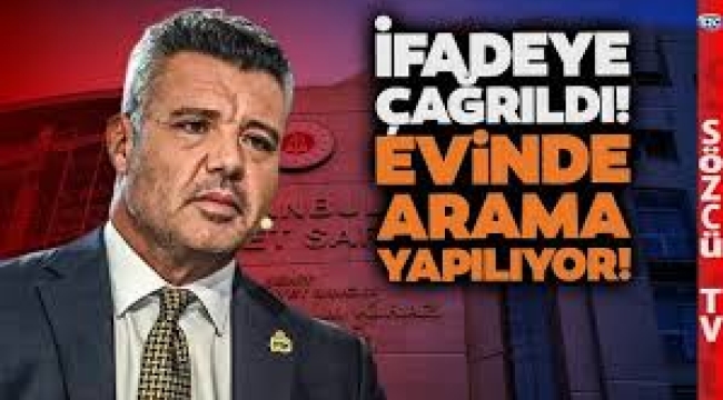 Sadettin Saran'ın evinde arama yapılıyor! İfadeye çağrıldı 