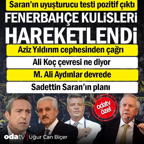 Saran'ın uyuşturucu testi pozitif çıktı... Fenerbahçe kulisleri hareketlendi