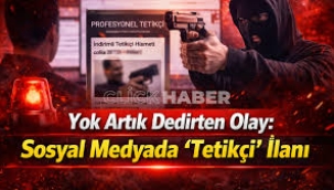 Sosyal medyada 'tetikçi' ilanına gözaltı!