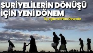 Suriyeliler için hazırlanan 3 aşamalı plan ortaya çıktı! 