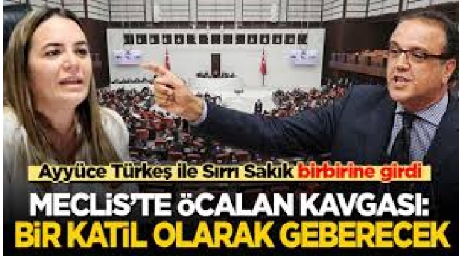 TBMM Genel Kurulu'nda milletvekilleri birbirine girdi