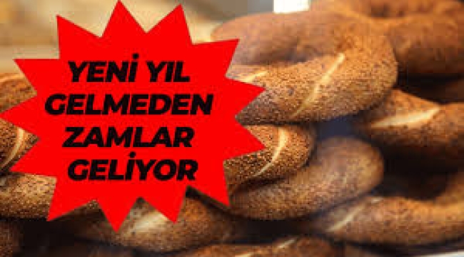 Yeni yıl gelmeden simide gizli zam
