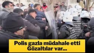 4 şehirdeki Suriye eylemlerine polisten müdahale