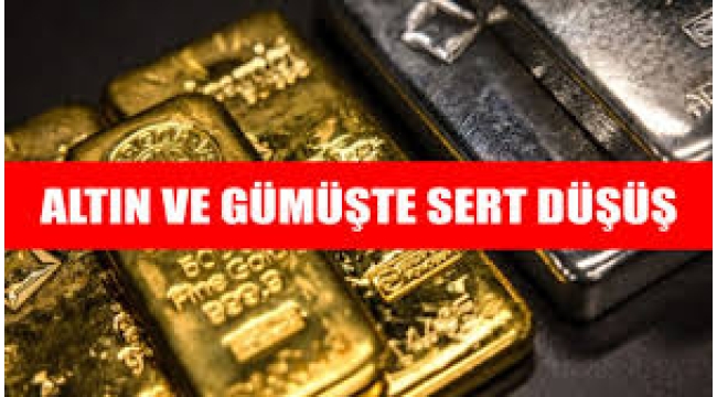 Altın ve gümüşte rekor çöküş! 8 bin TL'den altın alanlar ne yapacak?