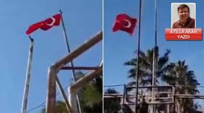 Bayrak saldırganları zihniyetlerini gösterdi! Ne zaman gerçekten saygılı oldular ki?