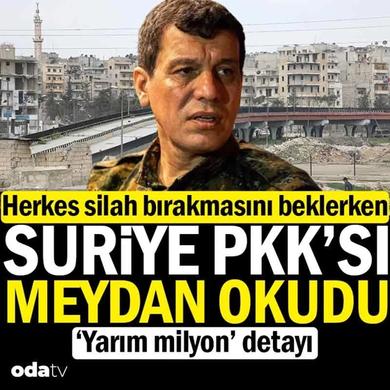 Herkes silah bırakmasını beklerken Suriye PKK'sı meydan okudu