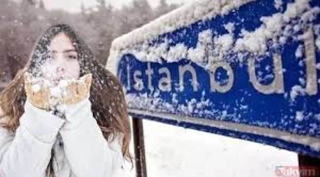İstanbul'a kar yağışı için saat verildi!