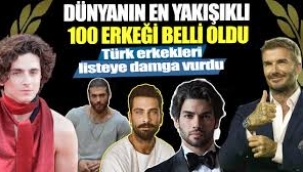 İşte dünyanın en yakışıklı 100 erkeği! Listeye sadece dört Türk girebildi…