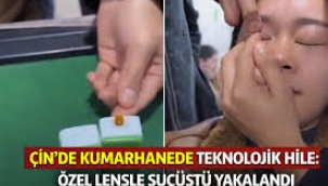 Kumarhanede akılalmaz hile! Yüksek teknolojili lensle yakalandı