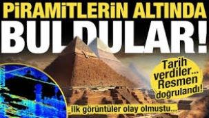 Piramitlerin altında ne saklı? 