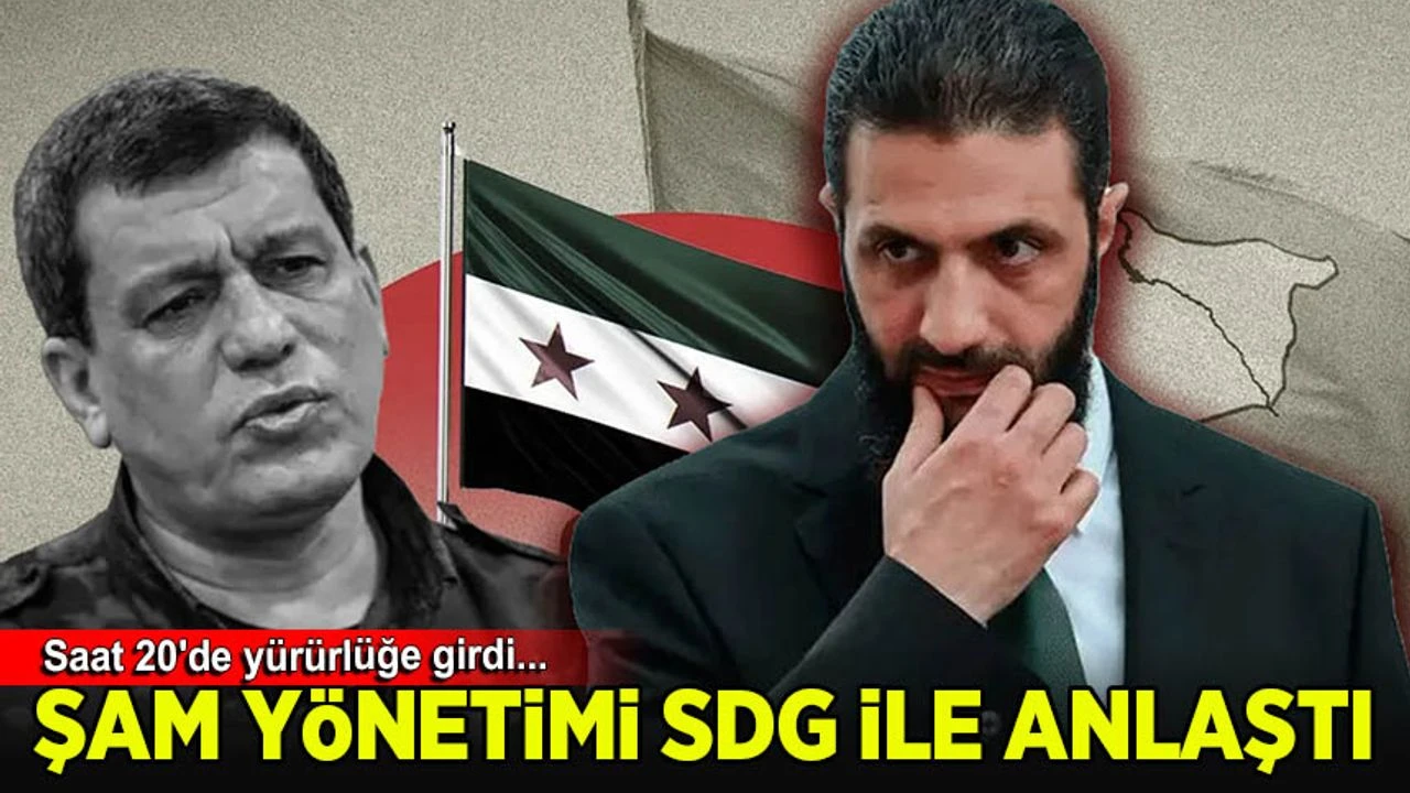 Şam ve SDG arasında tarihi uzlaşı