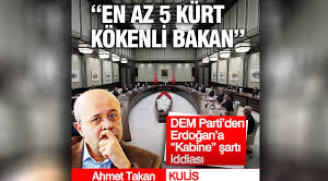 ''Saray kaynaklarından duyduğuma göre "reis zorda"…