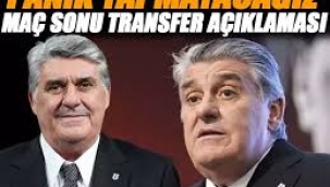 Serdal Adalı: Panik transferi yapmayacağız