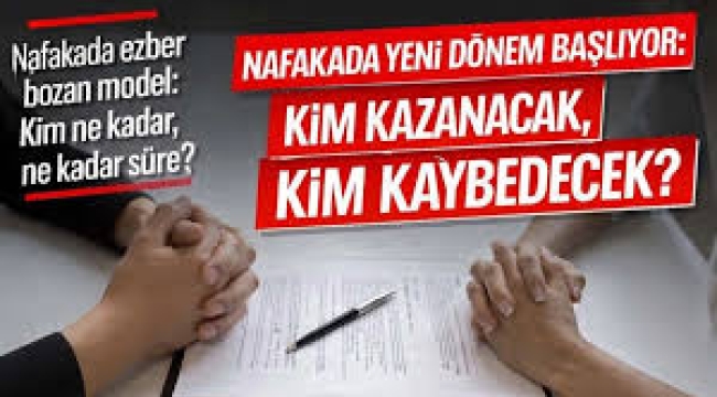 Aile hukukunda kritik adım: Süresiz nafaka kaldırılıyor