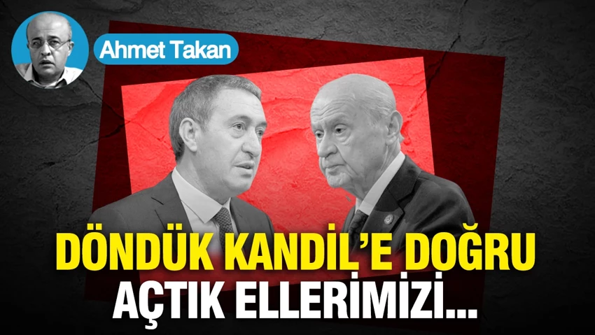 Döndük Kandil'e doğru açtık ellerimizi...
