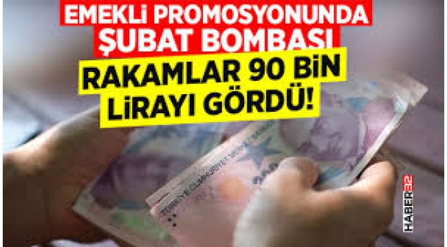 Emekli promosyonu fırsatlarında rakamlar 90 bin TL'ye ulaştı!