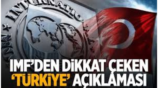 IMF'den Türkiye tahmini: Enflasyon, büyüme ve işsizlik ne olacak?
