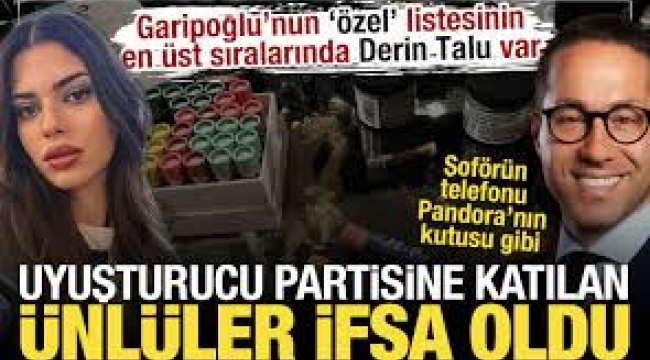 Kasım Garipoğlu'nun partilerine katılan ünlüler ifşa oldu!