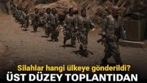 PKK silahlarını hangi ülkeye gönderdi? Üst düzey toplantıdan sızan iddia