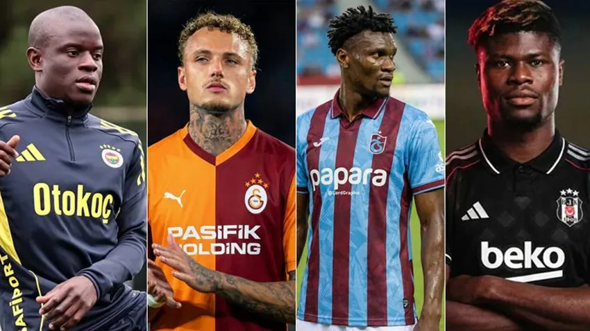 Süper Lig'de gelenler ve gidenlerle devre arası yapılan tüm transferler