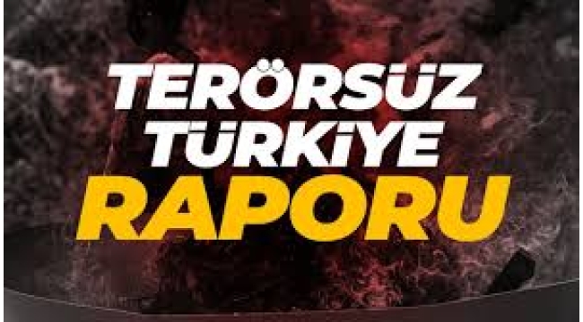 Terörsüz Türkiye Raporu yayımlandı: Raporda dikkat çeken başlıklar