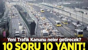 Trafik cezalarındaki düzenlemelerde merak edilenler! 10 soru ve 10 yanıt