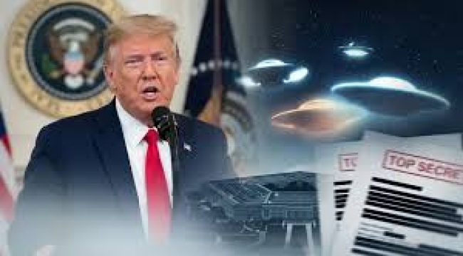 Trump'tan 'UFO' talimatı: Uzaylı dosyaları kamuoyuna açılıyor