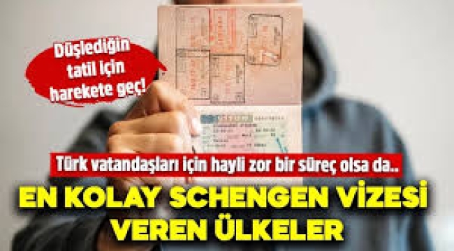 Türk vatandaşlarının en rahat vize alabildiği Avrupa ülkeleri açıklandı!
