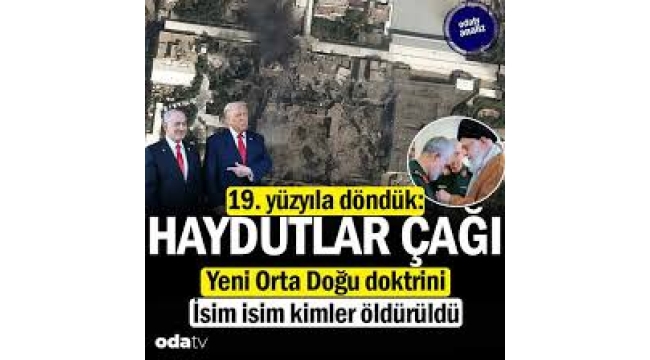 19. yüzyıla döndük: Haydutlar çağı