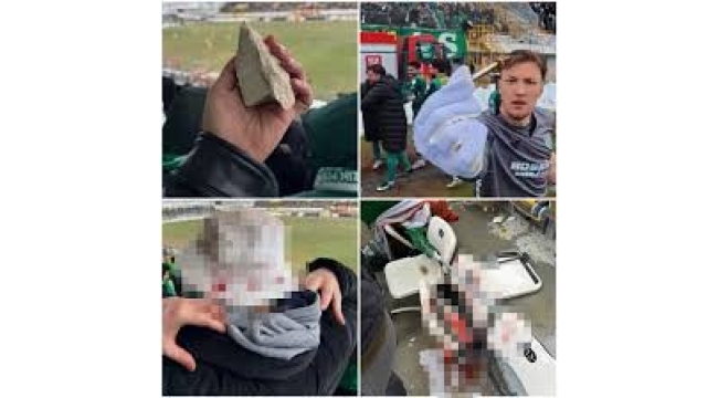 2.n döndü Lig'de olaylı maç: Bursaspor ölümde