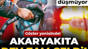 Akaryakıta dev zam geldi!