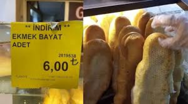 Ankara'da "bayat ekmek" kuyruğu: 6 liraya satılıyor!