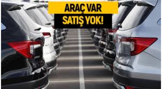 Arabalar bayilerin ellerinde kaldı!